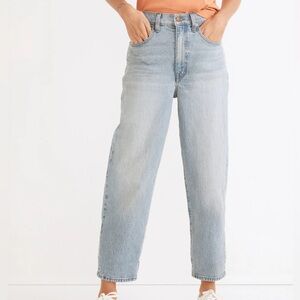 Madewell balloon jeans in whistler wash size 30